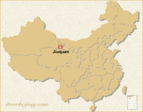 Jiuquan Map
