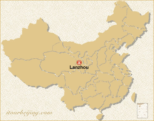 Lanzhou Map