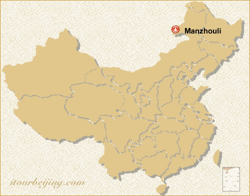 Manzhouli Map