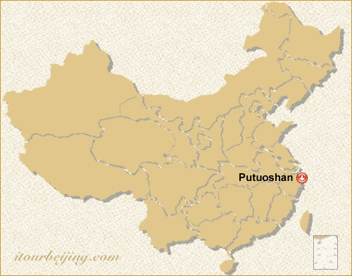 Putuoshan Map