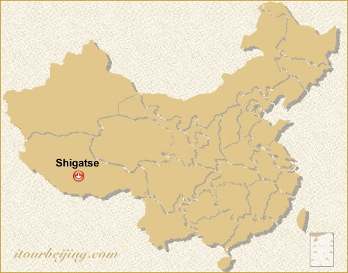 Shigatse Map