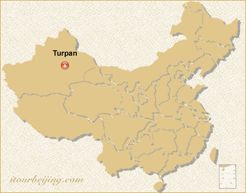 Turpan Map