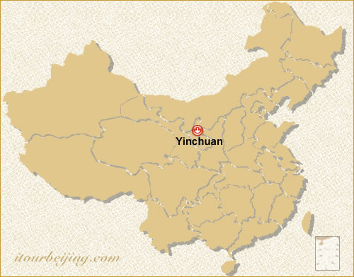 Yinchuan Map