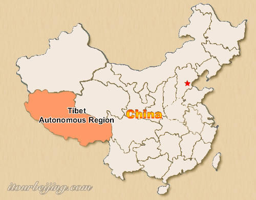 Tibet Map