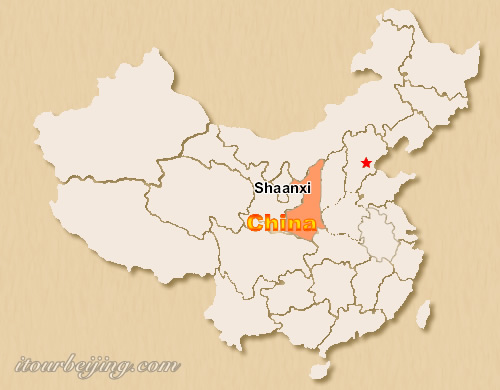 Shaanxi Map