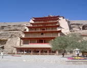 The Photo of Mogao Grottoes