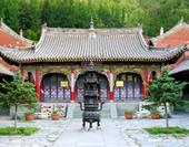 The Temple in the Wutai Mountain