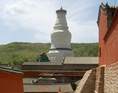 The White Tower in Wutai Mountain 