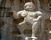 The Photo of Buddha at Longmen Caves