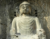 The Buddha at Longmen Caves