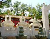 The Towers outside the Temple