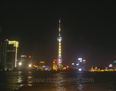 The Picture of Night View of ShangHai City