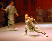 The Kungfu Show in Shaolin Temple