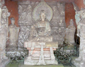 The Picture of Dazu Rock Carving