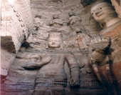 The Buddhas in Yungang Grottoes