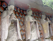 The Picture of Dazu Rock Carving