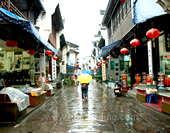 The Shopping Area in Tunxi Street