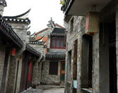 The Photo of Ancient Town Sanhe