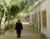 An Old Man of Xinjiang Uigur People