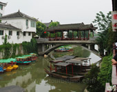 The Boat of Sanhe Ancient Town