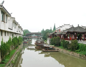 The River of Ancient Town Sanhe