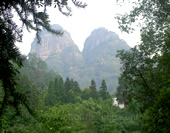 Overlook the Beautiful Wuyi Mountain