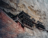 The Photo of Building at Yungang Grottoes