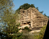 The Picture of Maijishan Grottoes