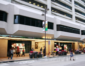 The Picture of A Street in Hong Kong