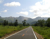 The Road to Tianchi Lake 