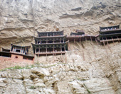 The Photo of Hanging Temple