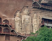 The Buddha Sculpture at Mogao