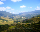 The Terraces under the Sky in Longsheng