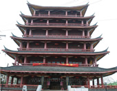 The Pagoda of Ancient Town Sanhe