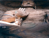 The Buddha at Yugang Grottoes