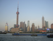 The Picture of Oriental Pearl  tower