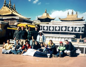 Tourists in Tibet
