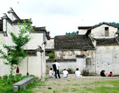 The Students Paint the Buildings