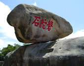 A Stone at Putuoshan