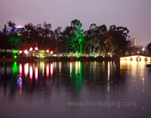 The West Lake in Fuzhou at Night