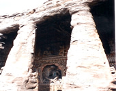 The Photo of Grottoes at Yungang