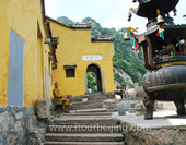 A Monk with the Temple