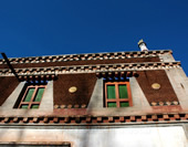 The Outside of Tibetan Building