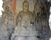 The Photo of Buddha in Longmen