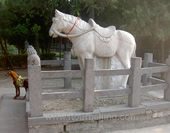 The White Horse in White Horse Temple