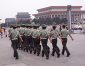 The Policemen in the Tian'anmen Square