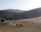 Photo of Desert Scenery in Dunhuang