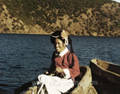 The Picture of Mosuo Woman 