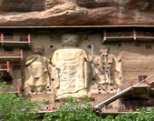 The Buddha at Mogao Grottoes